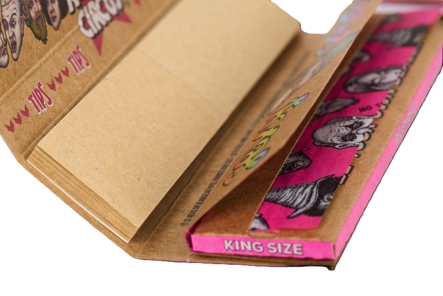 UNBLEACHED KING SIZE + TIPS