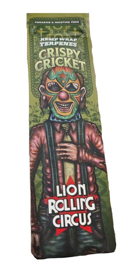 LRC HEMP WRAP CRISPY CRICKET TERPENO EDICION EXCLUSIVA MEXICO