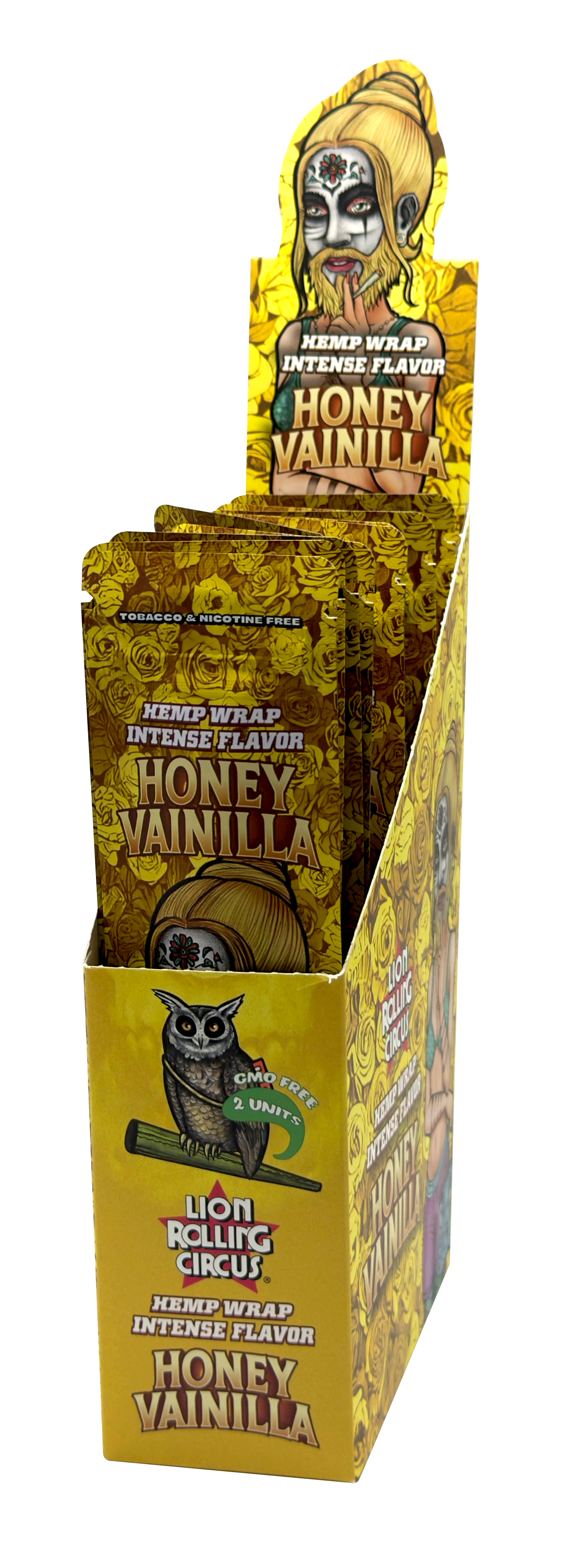 LRC HEMP WRAP HONEY VAINILLA EDICION EXCLUSIVA MEXICO