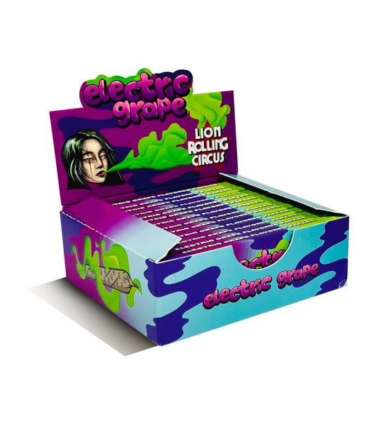 PAPEL SABORIZADO ELECTRIC GRAPE 1.1/4