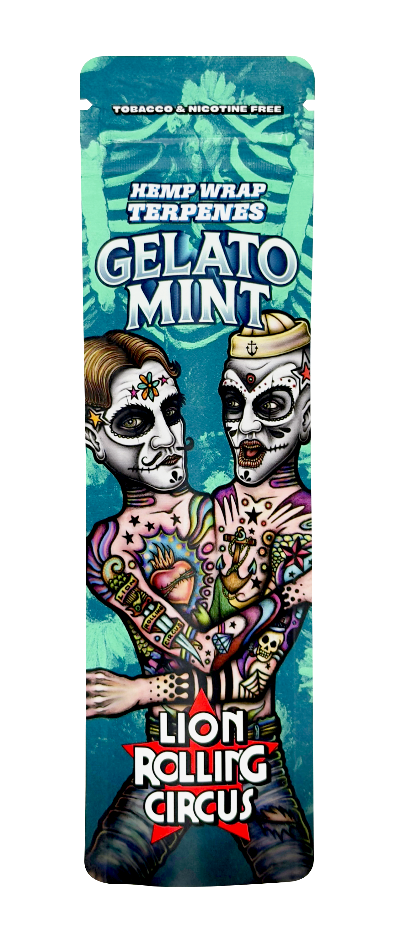 LRC HEMP WRAP GELATO MINT TERPENO EDICION EXCLUSIVA MEXICO
